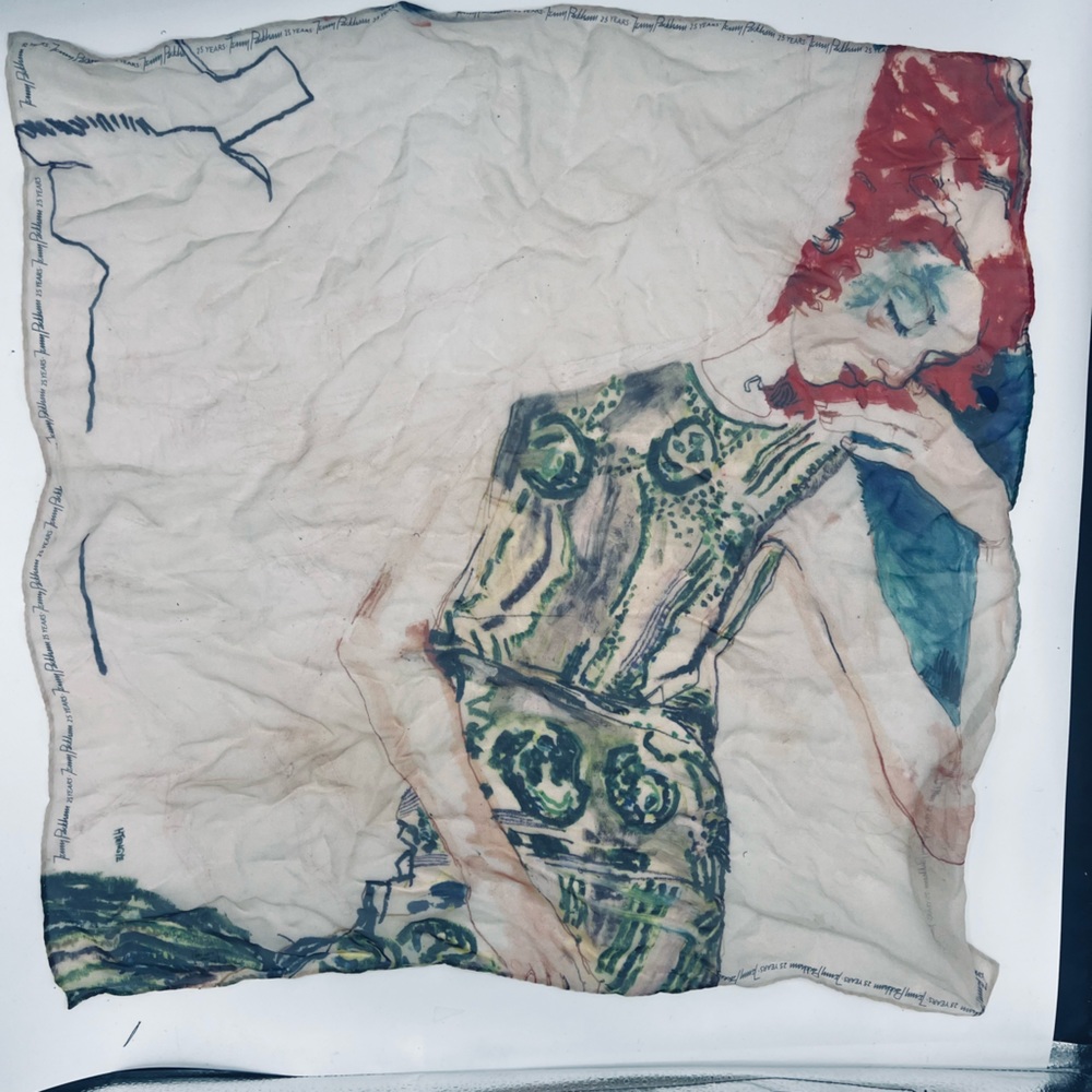 Jenny Packham Artistic Print Scarf
